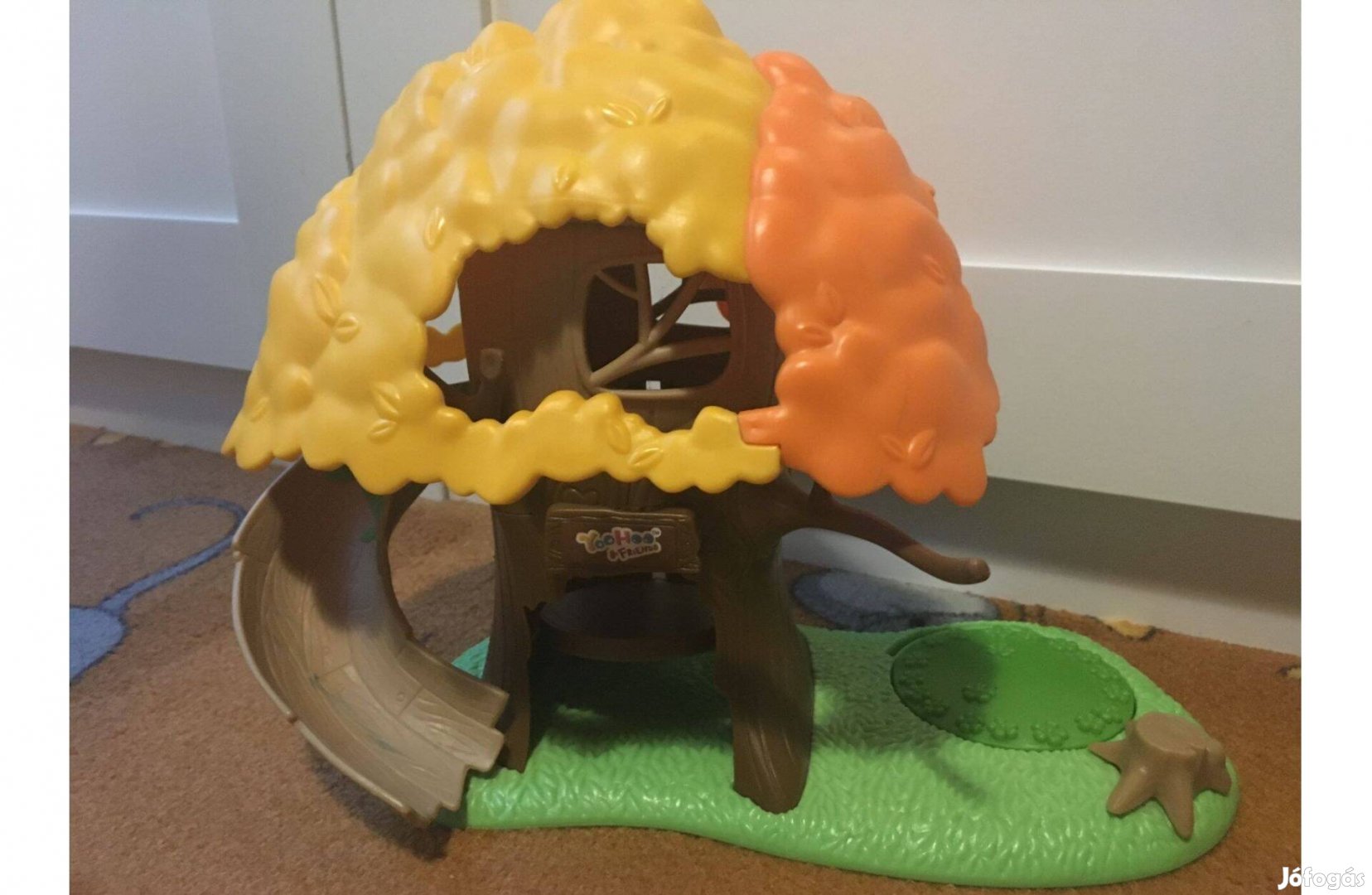 Yoohoo erdei házikó lifttel csúszdával!