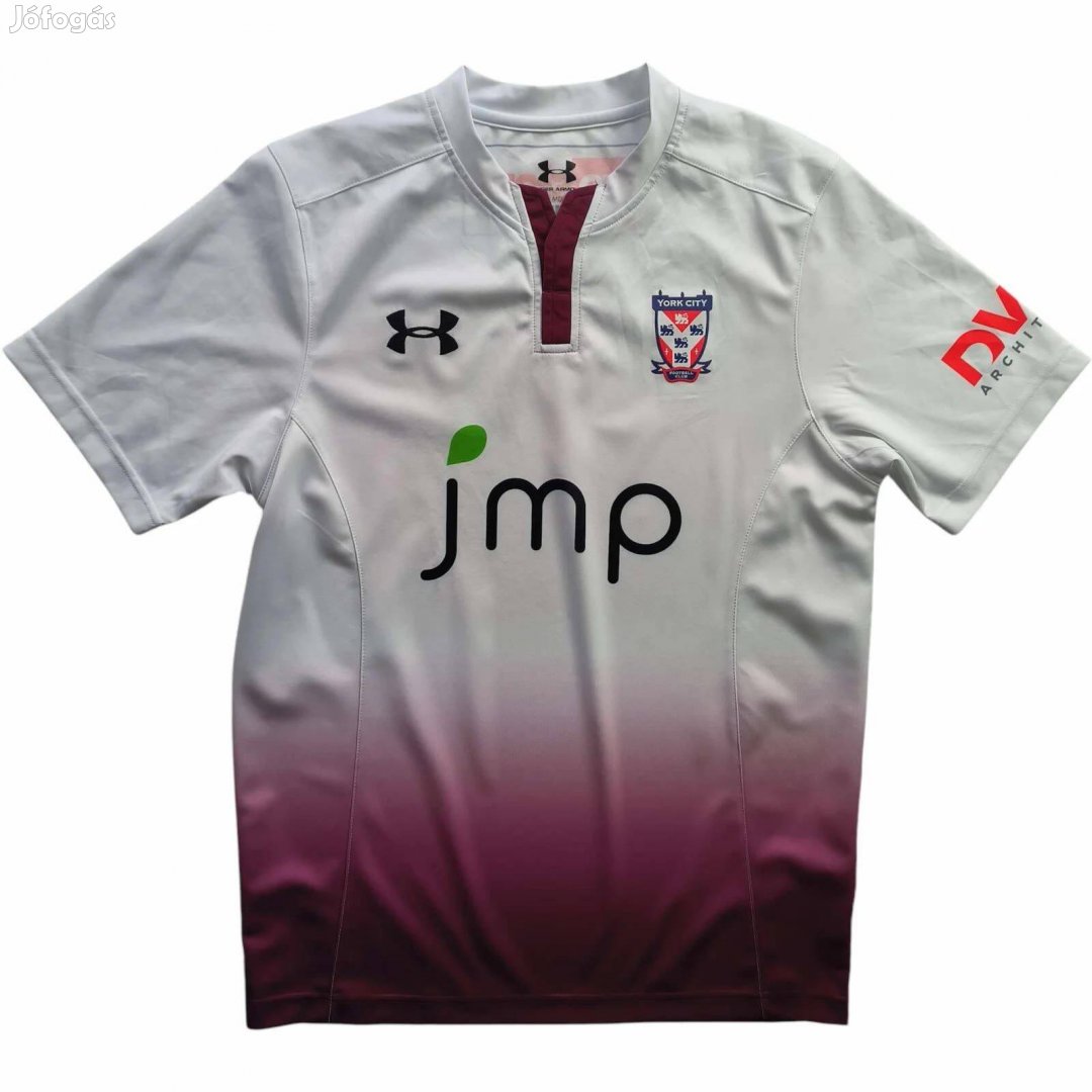York City 2020-21 Under Armour vendég foci mez M-es
