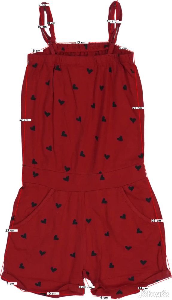 Young Dimension Használt (újszerű) Lány Playsuit / Jumpsuit (Méret: 14