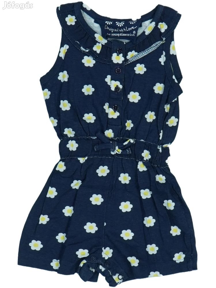Young Dimension Használt (újszerű) Lány Playsuit / Jumpsuit (Méret: 98