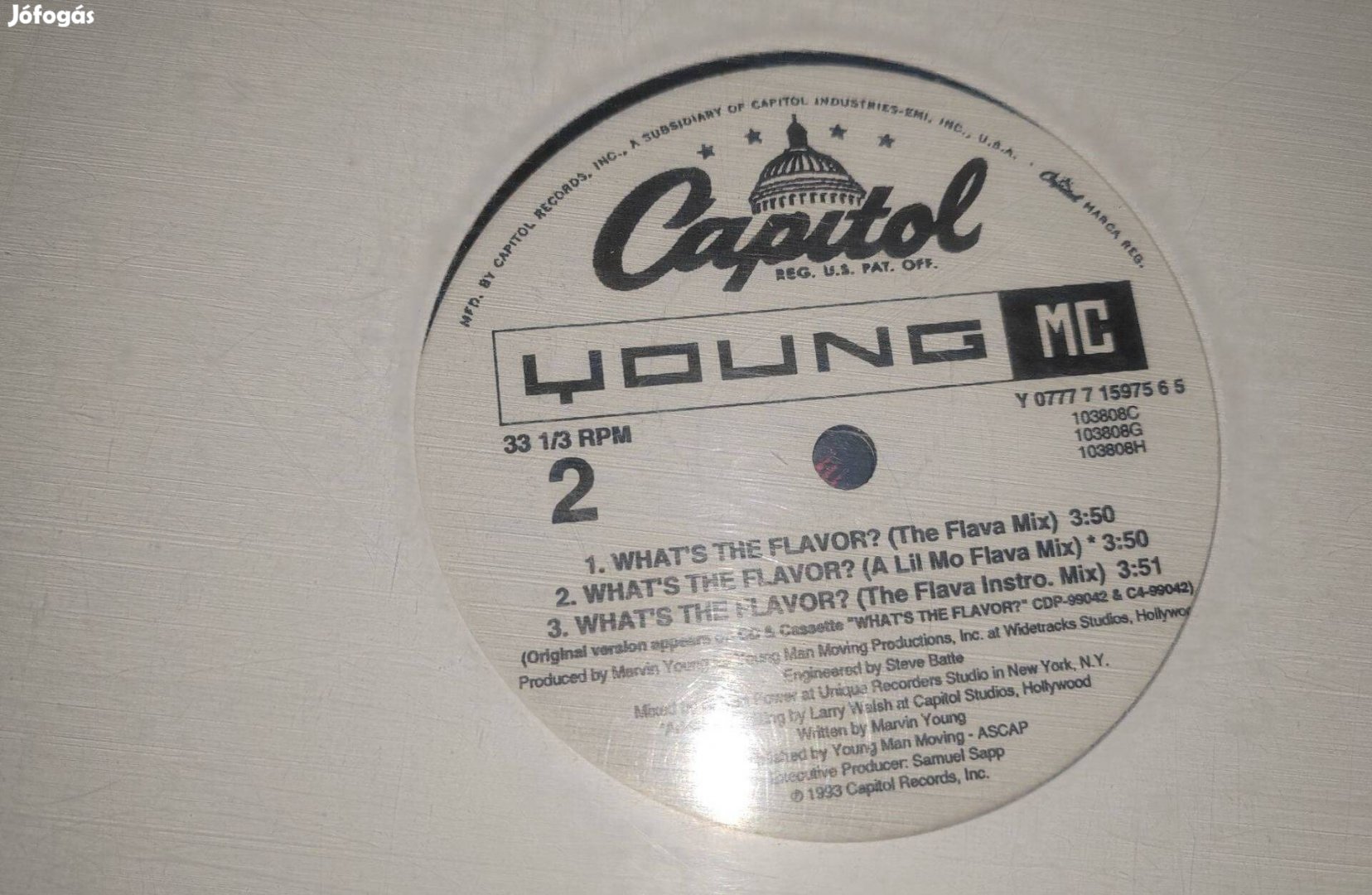 Young MC rap hip hop vinyl