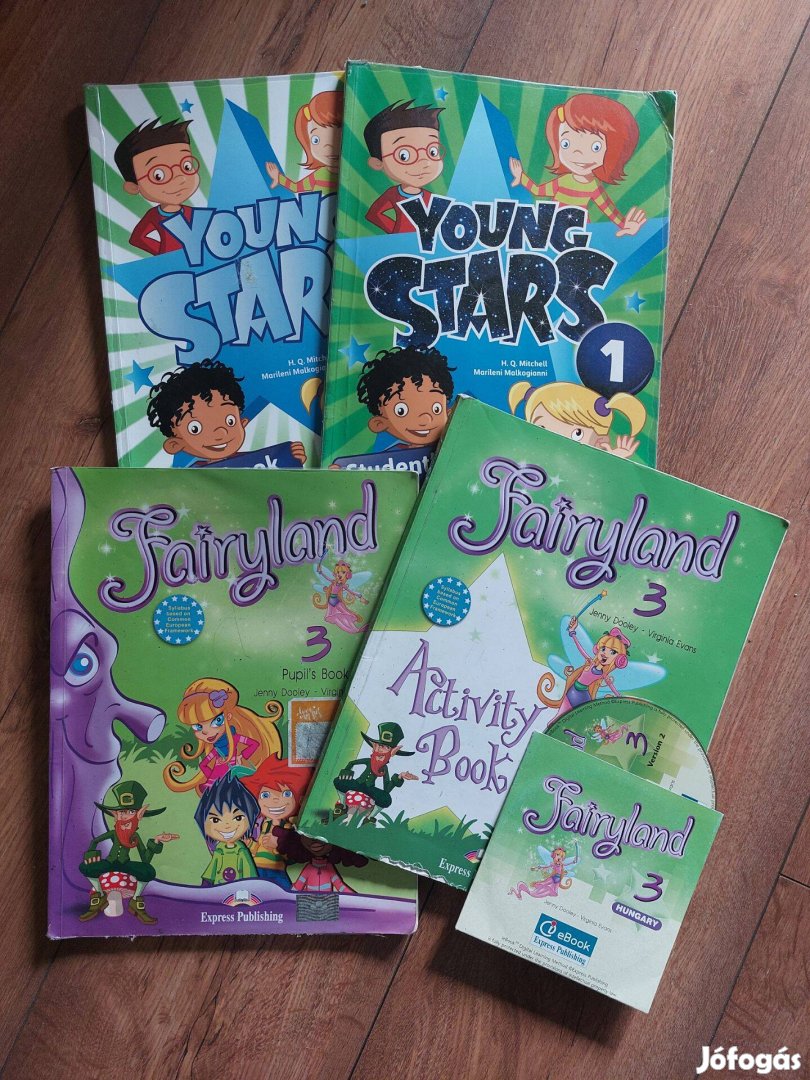 Young Stars Fairyland angol nyelvkönyvek