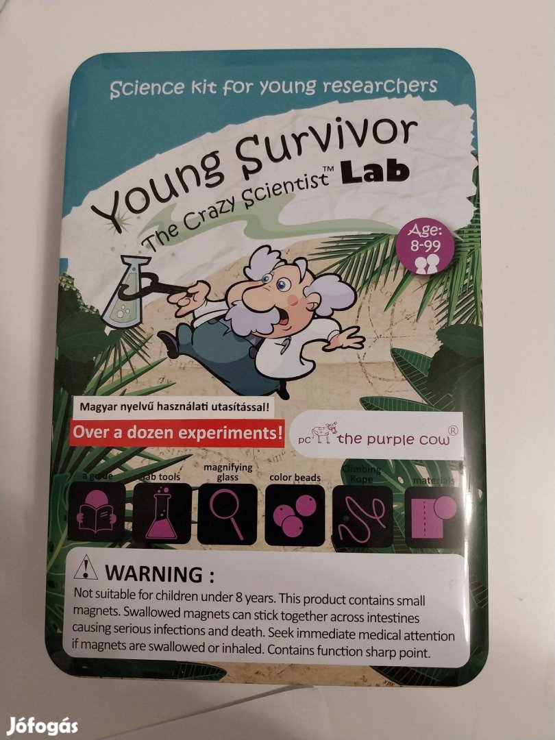 Young survivor the crazy scientist lab