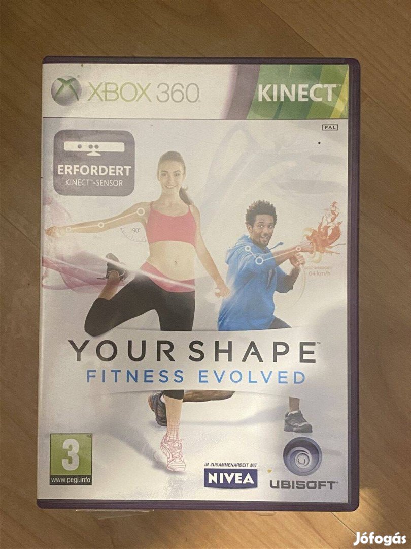 Your shape fitness evolved xbox 360 játék
