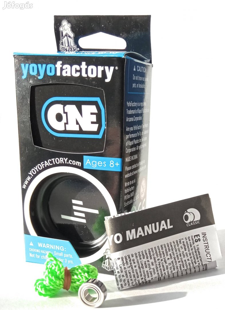 Yoyofactory One yo-yo yoyo jojó HP logóval Új