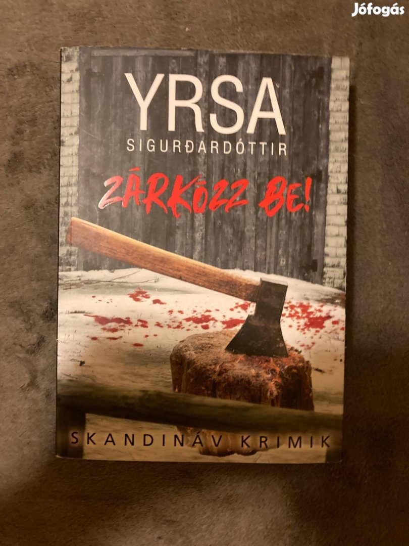 Yrsa Sigurdardóttir zárkózz ve