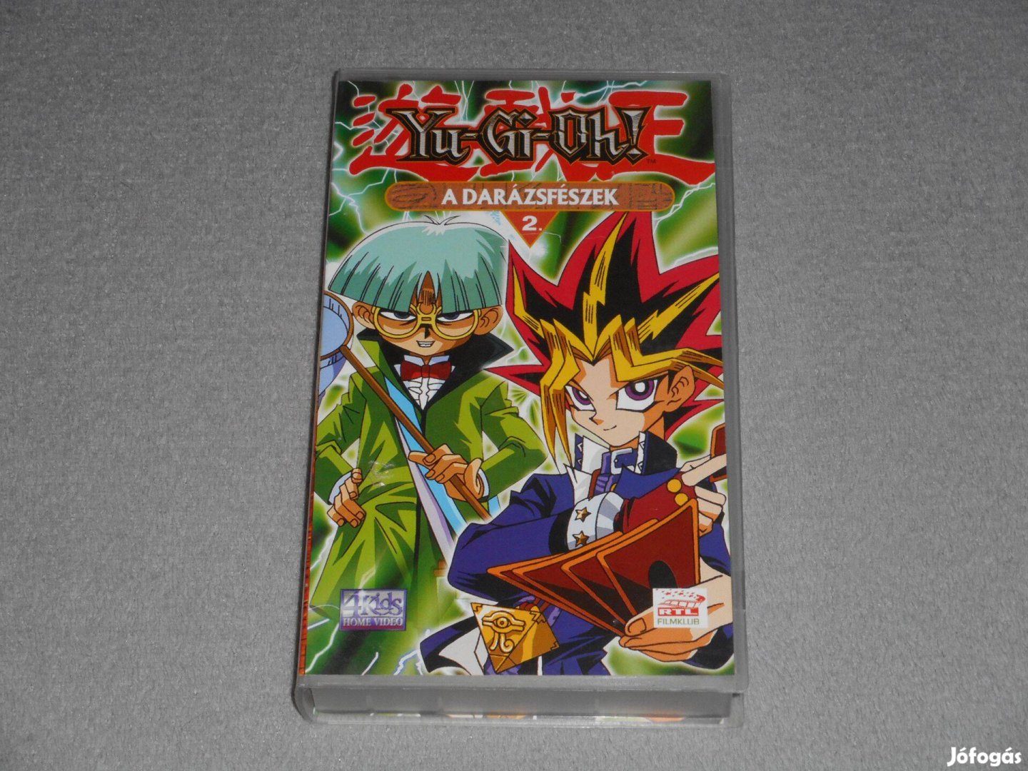 Yu-Gi-Oh! Yugioh - Darázsfészek Anime VHS kazetta videókazetta