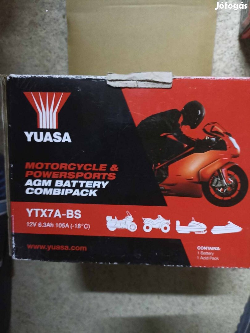 Yuasa Ytx7A-BS motor akkumulátor