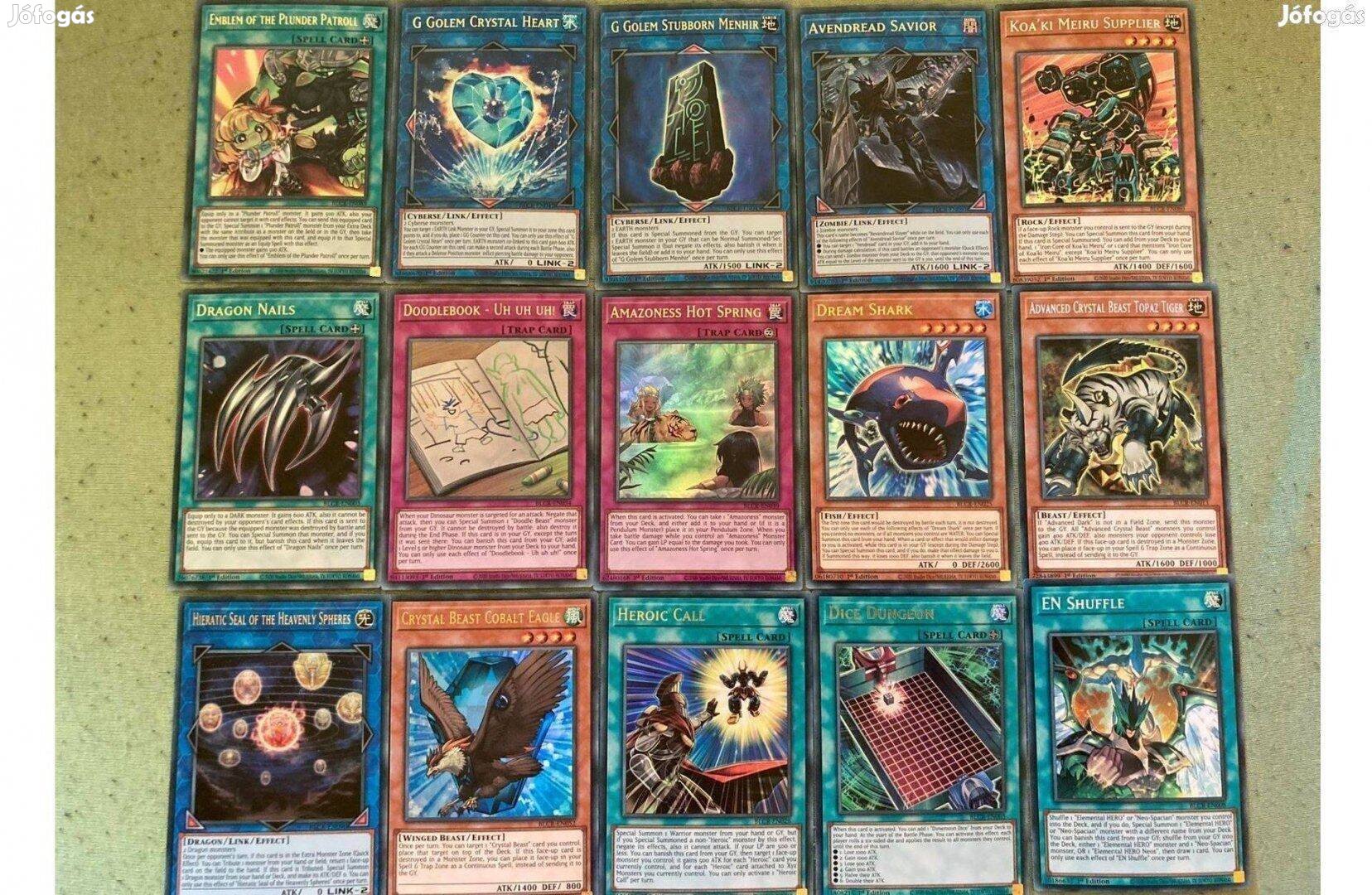 Yugioh Ultra Rare Cards 15 db
