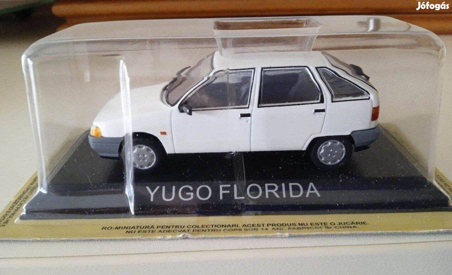 Yugo Florida kisauto modell 1/43 Eladó