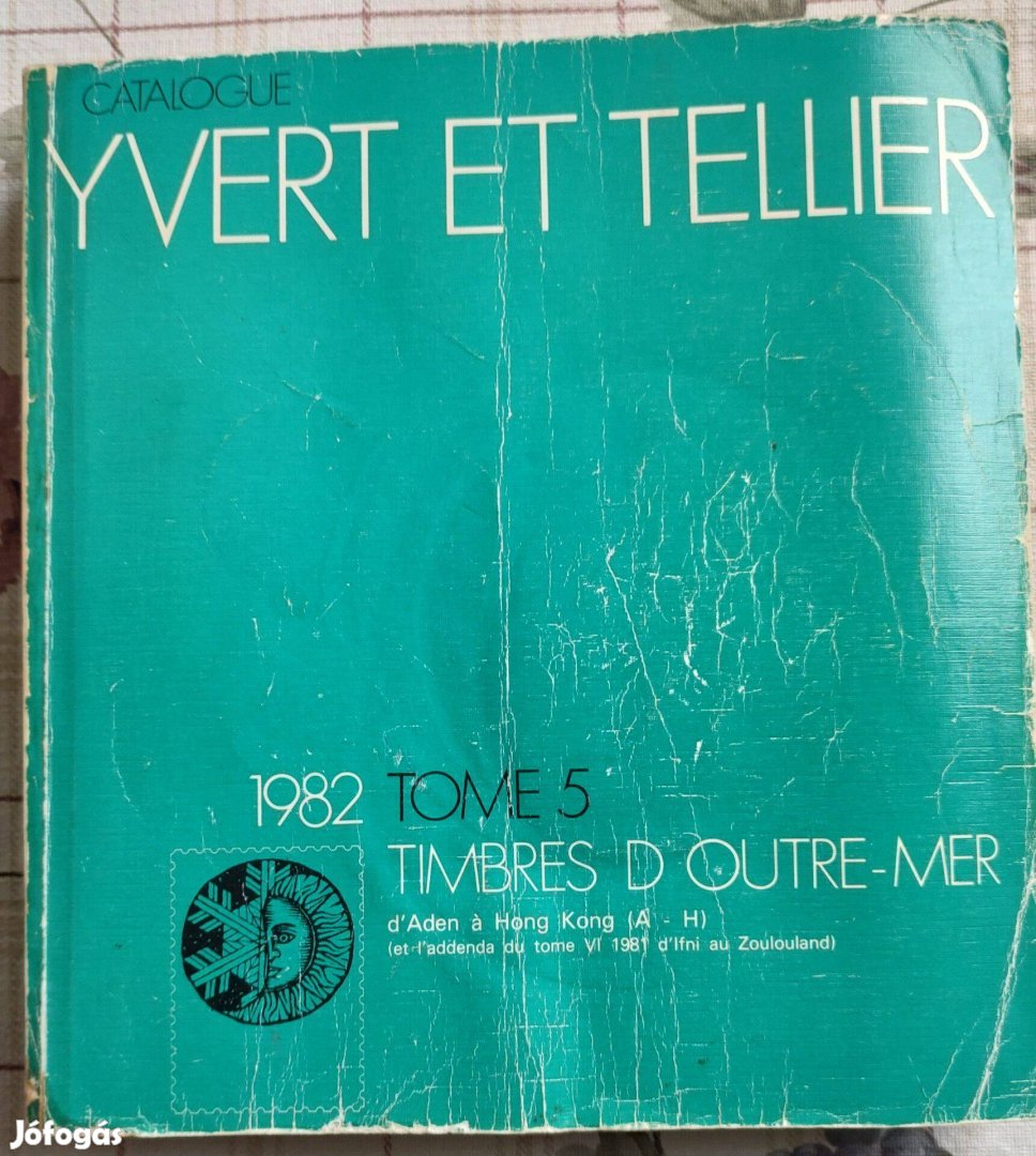 Yvert Et Tellier katalógus 1982