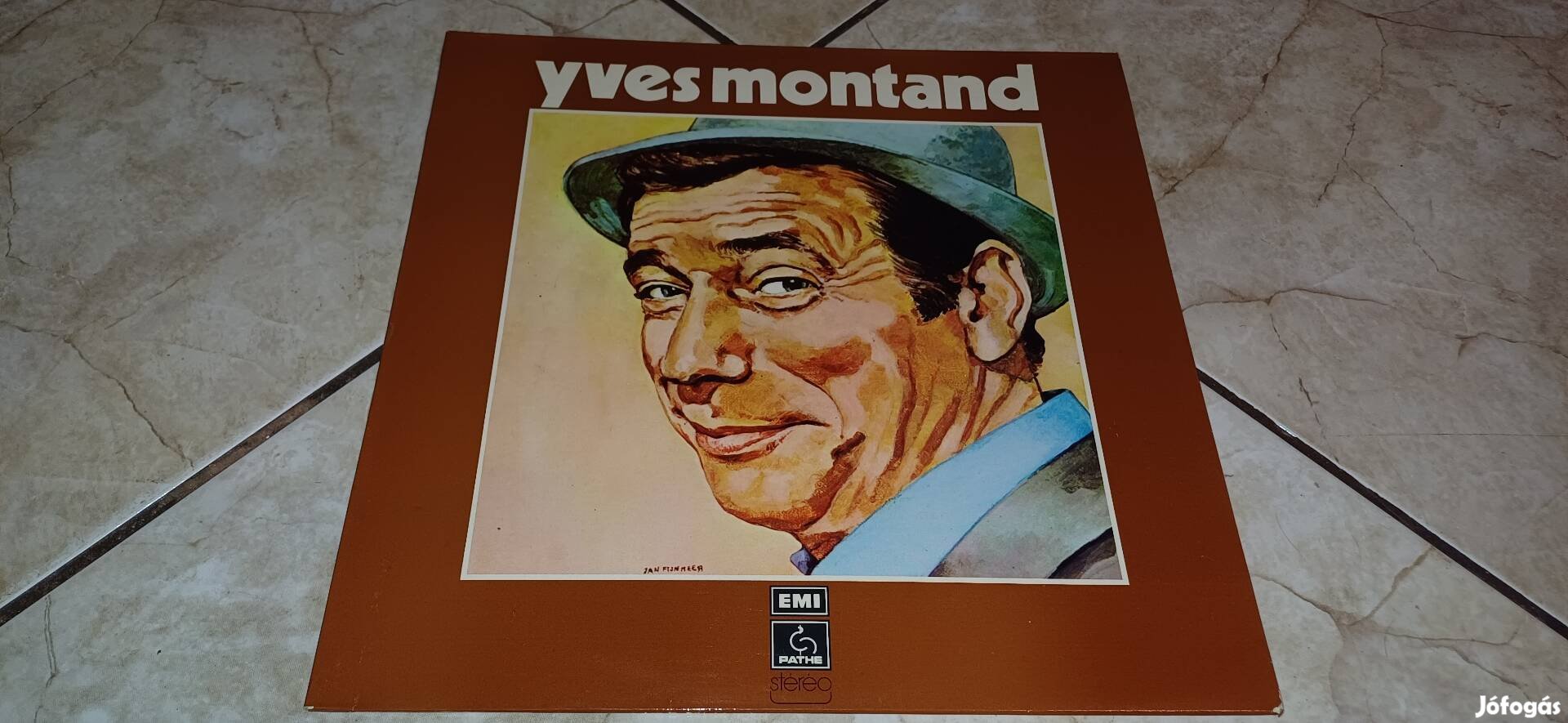 Yves Montand bakelit hanglemez