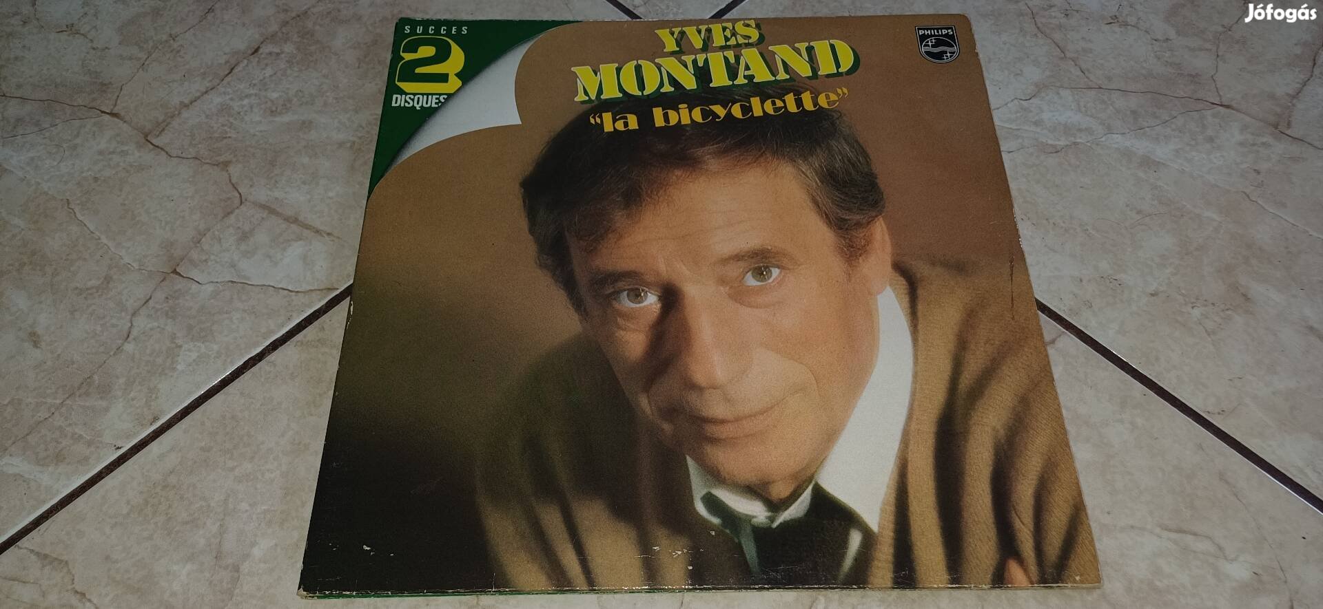 Yves Montand dupla bakelit lemez