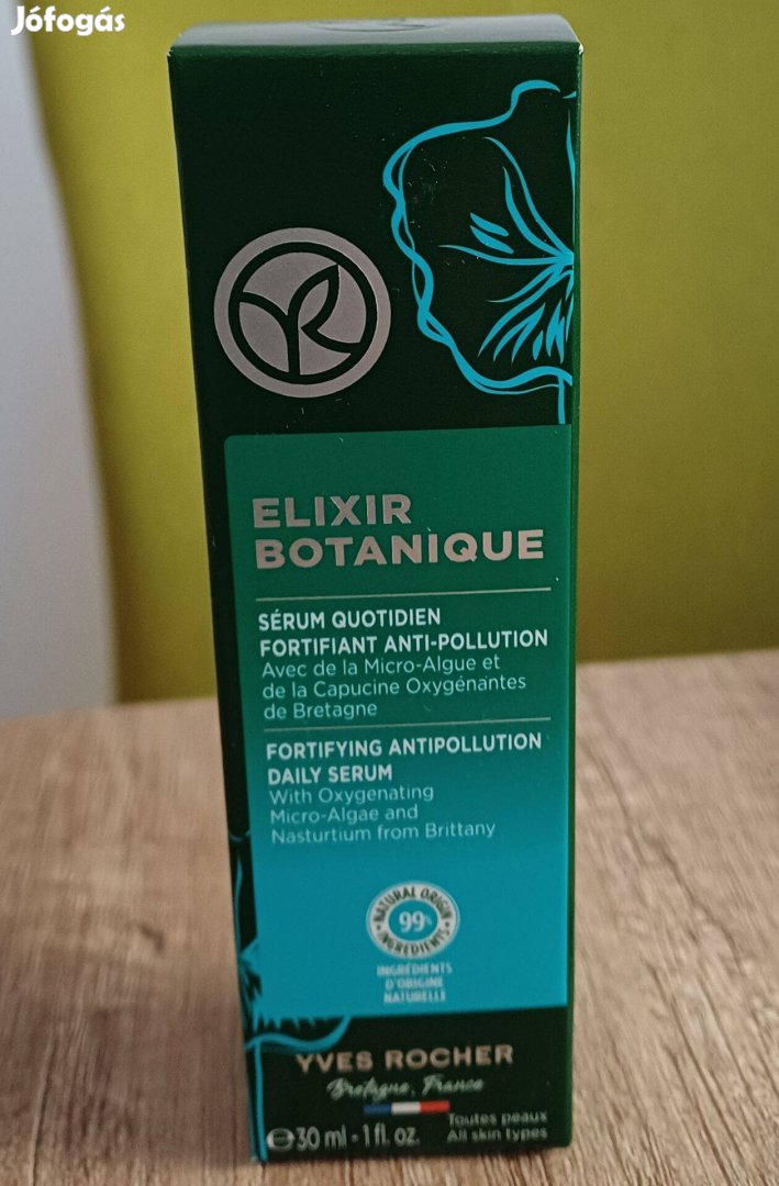 Yves Rocher Elixir Botanique Regeneráló szérum külső káros hatások ell