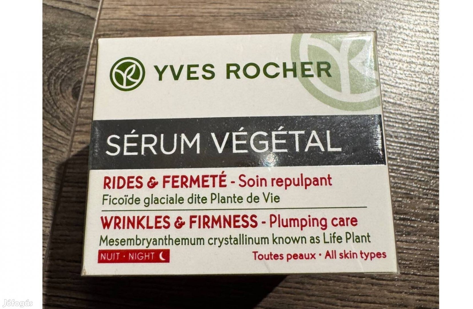 Yves Rocher éjszakai ráncfeltöltő krém