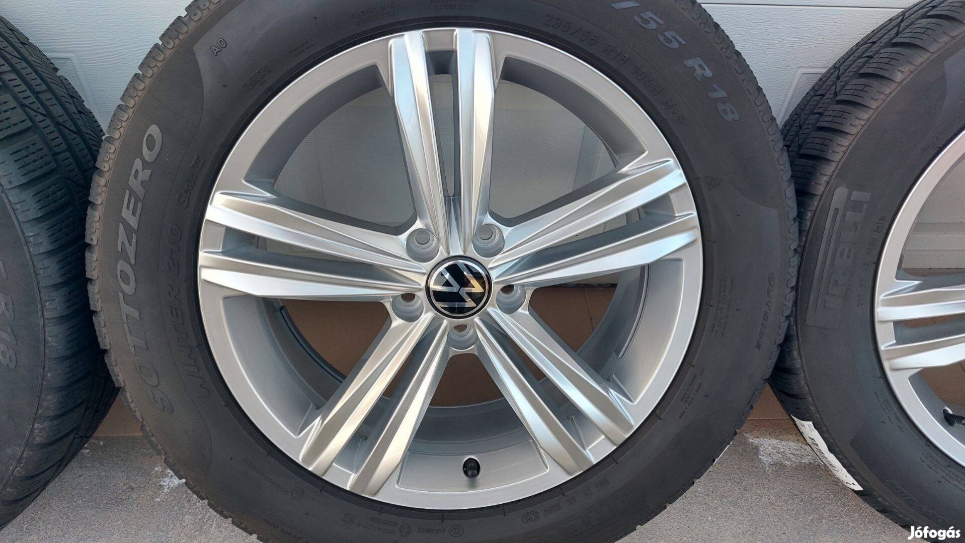 Yyy 3,Gyári, VW Tiguán II 5NA Sebring 18" alufelni,Téligumi