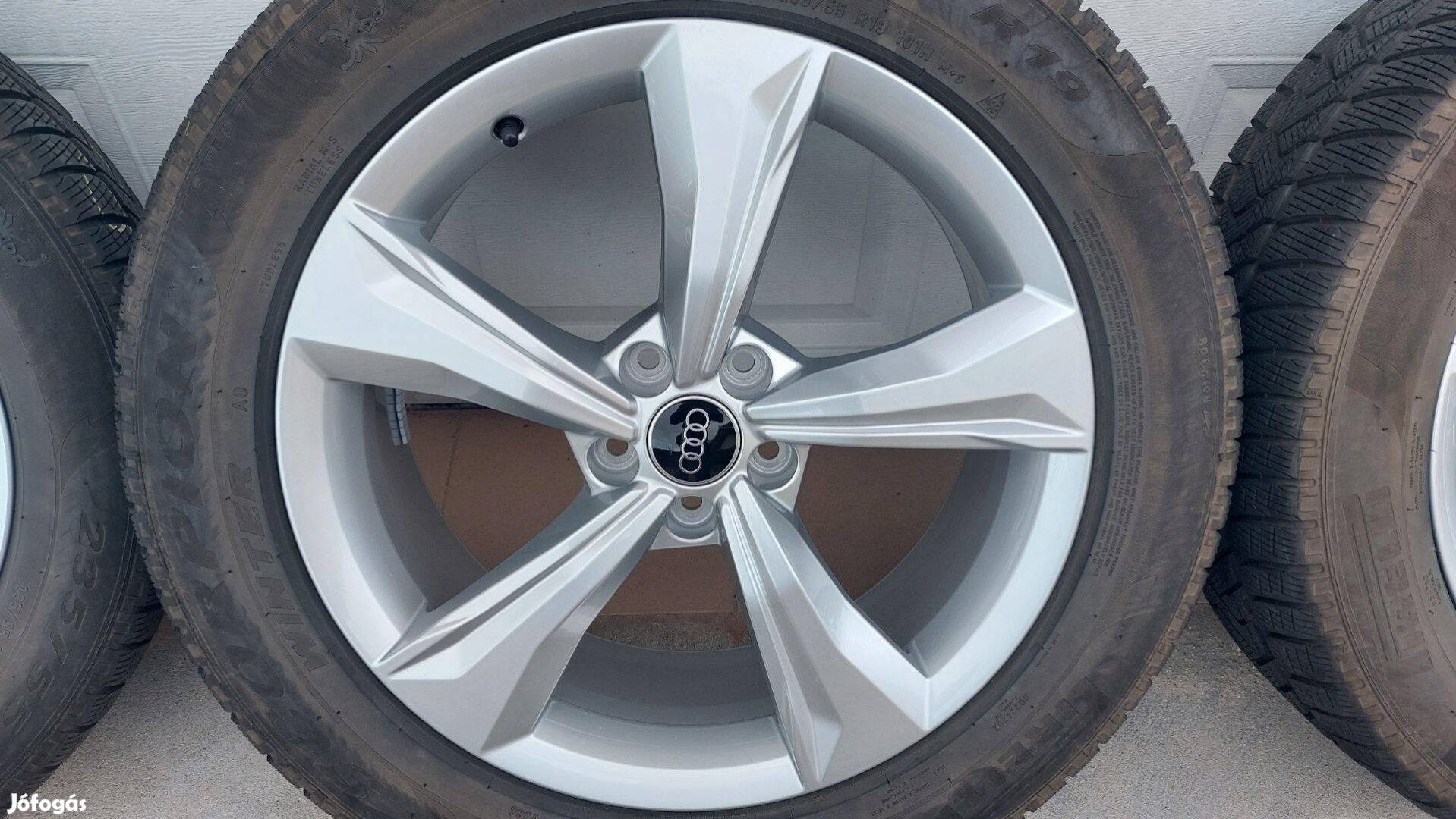 Yyy Gyári,új szerű, Audi Q5 19" alufelni téli gumi 5x112