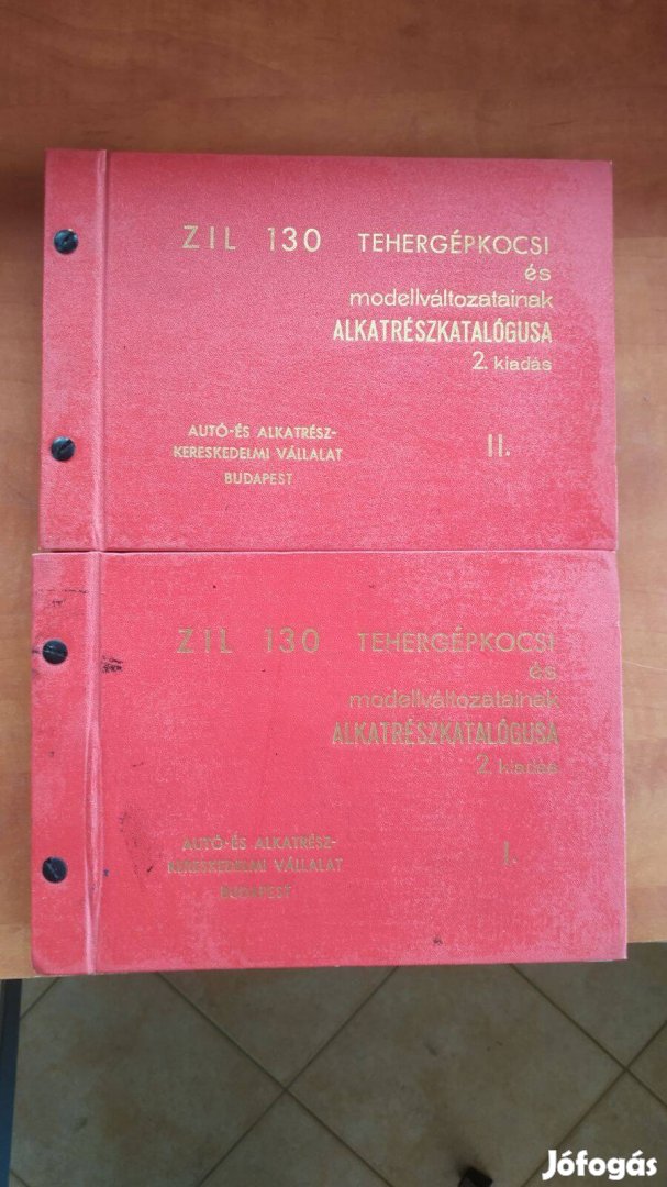 ZIL 130 tehergépkocsi alkatrészkatalógus gyűjtőknek, szerelőknek!