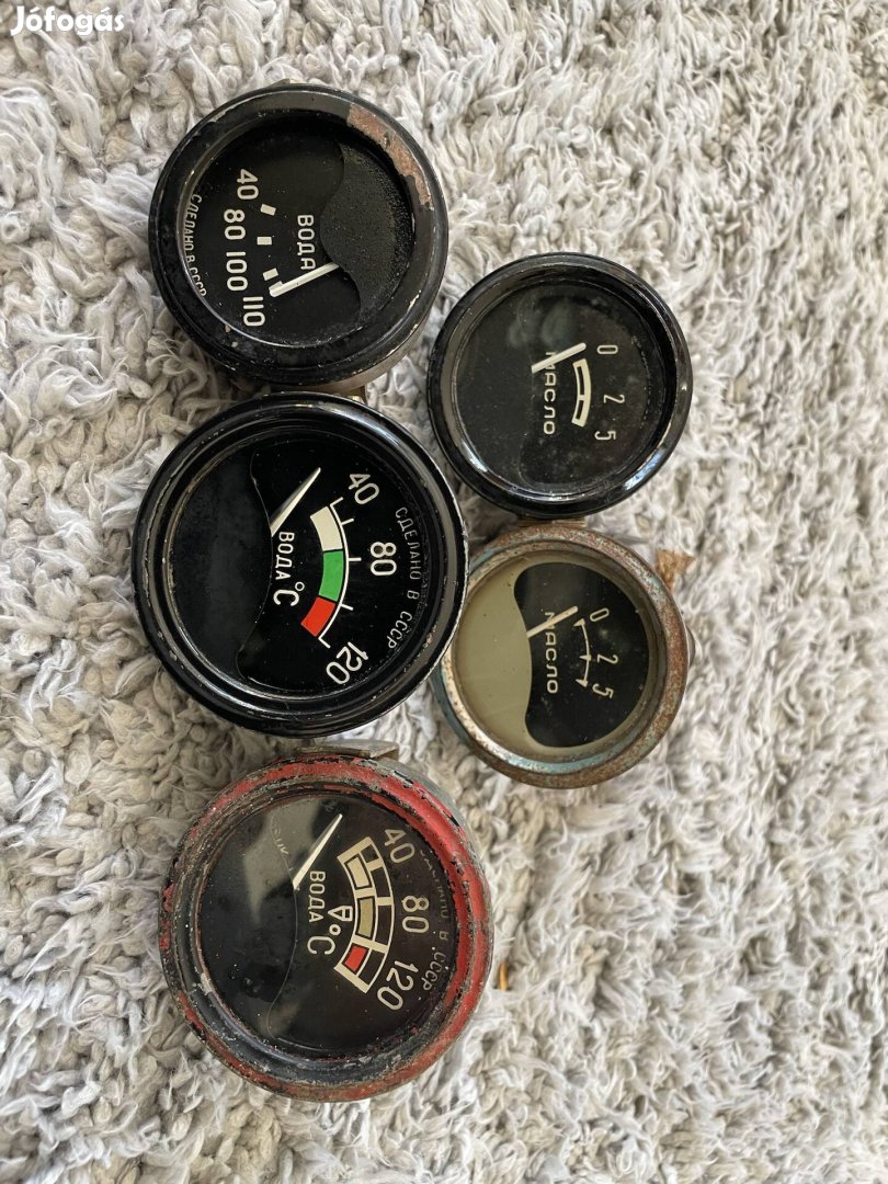 ZIL, UAZ , Gaz, Orosz teherautó műszerek