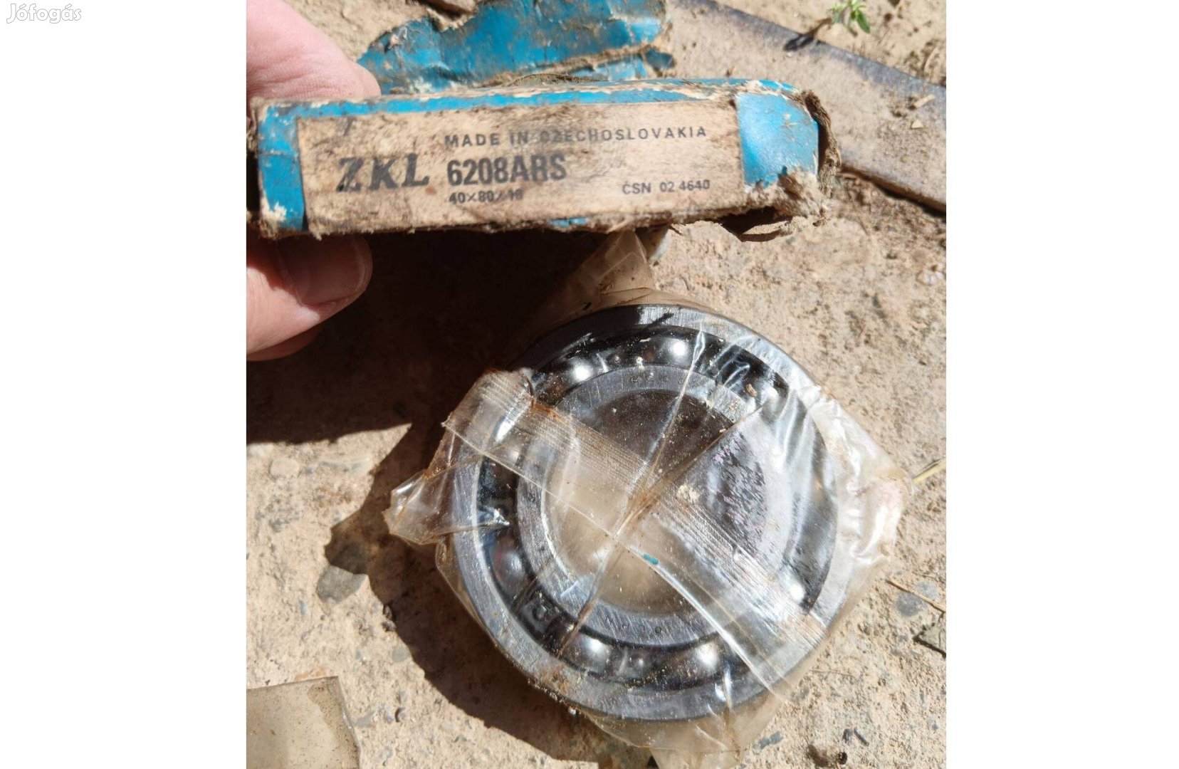 ZKL 6208 ARS csapágy egysoros új golyóscsapágy félár Zsuk
