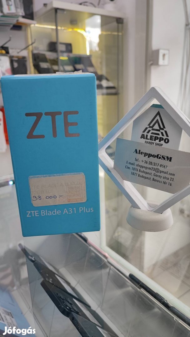 ZTE Blade A31 Plus 32GB Kártyafüggetlen, Teljesen új