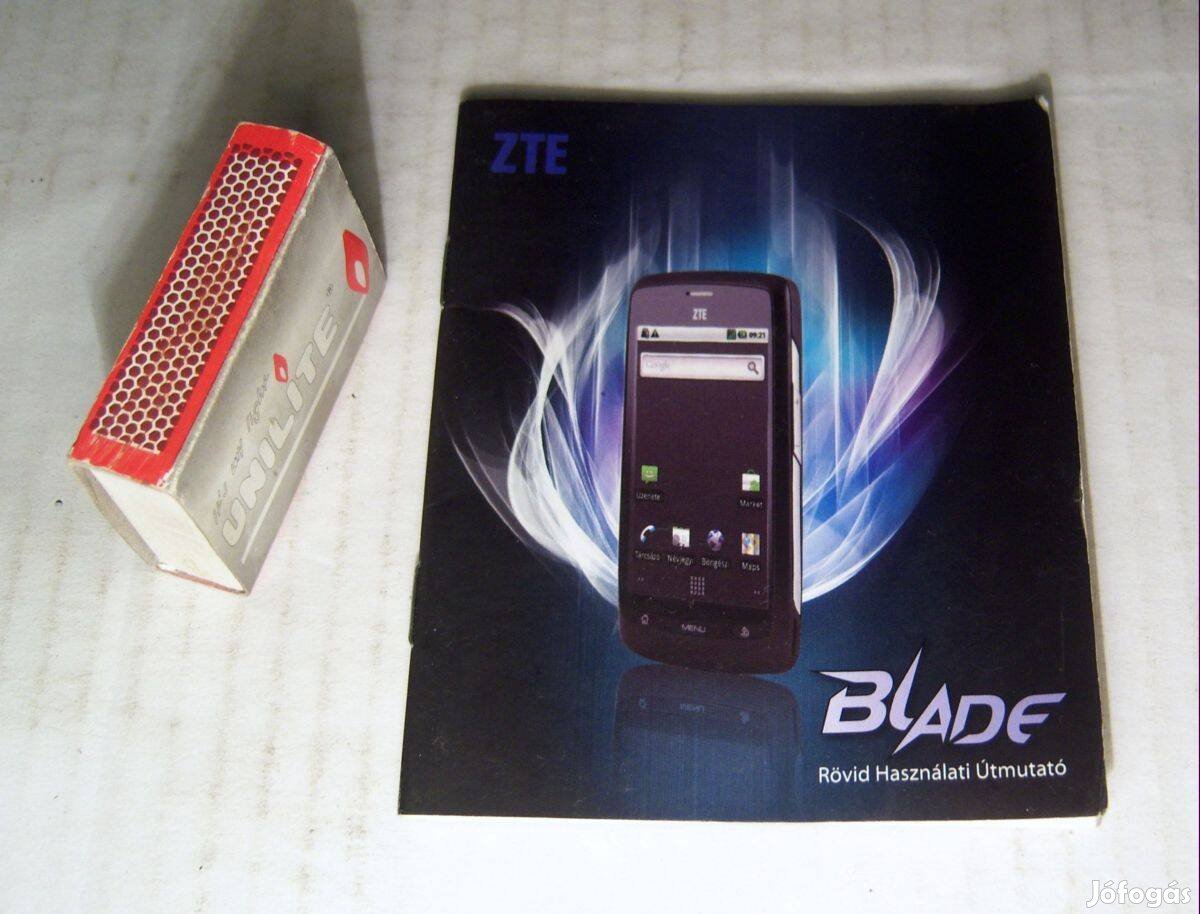 ZTE Blade Használati Útmutató (2010) Magyar