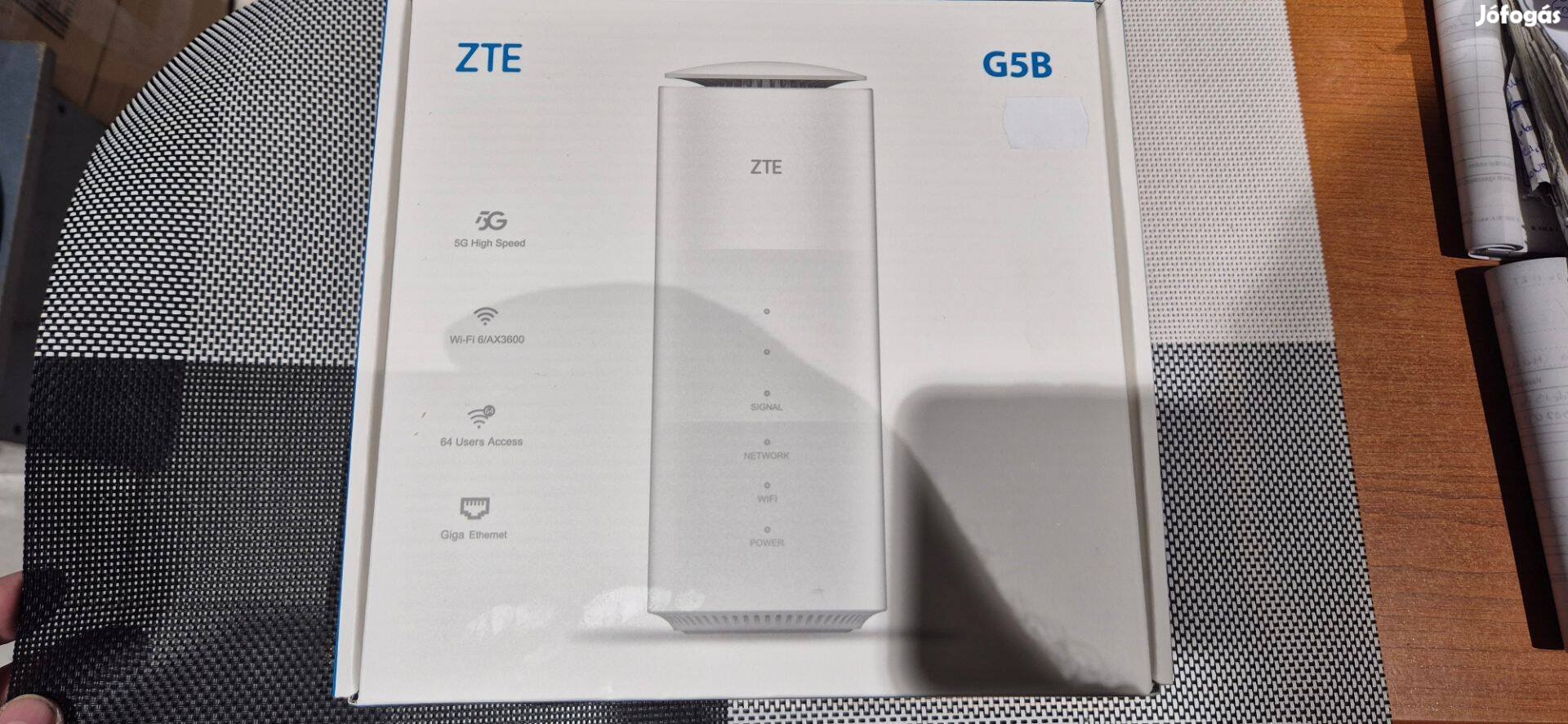 ZTE G5B 5G Sim Kártyás Router Független Új Garanciás !