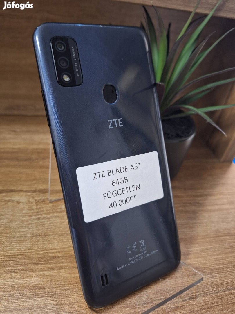 ZTE  Blade A51 64GB független 