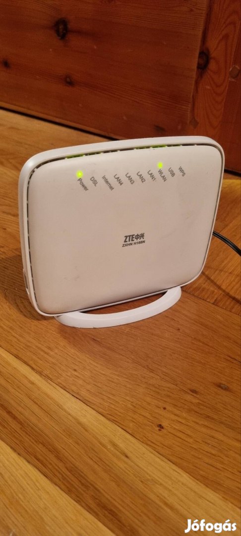 ZTE wifi router Zxhn H168N típusú 