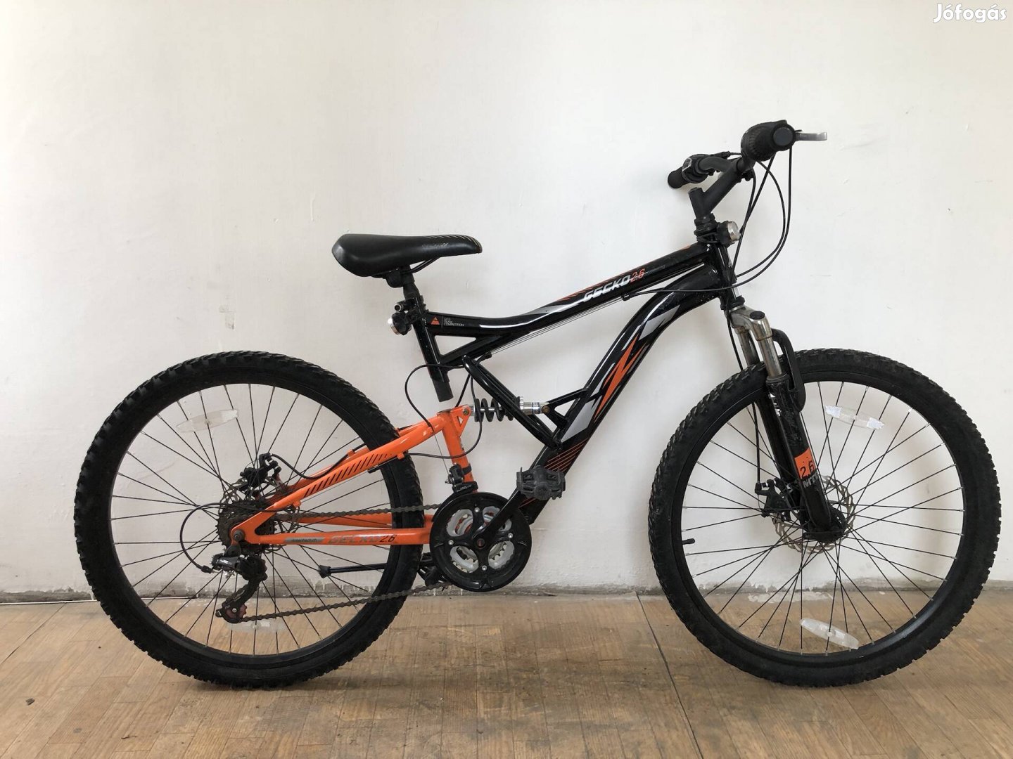 Z Gecko 26 tárcsafékes kerékpár, bicikli, 26