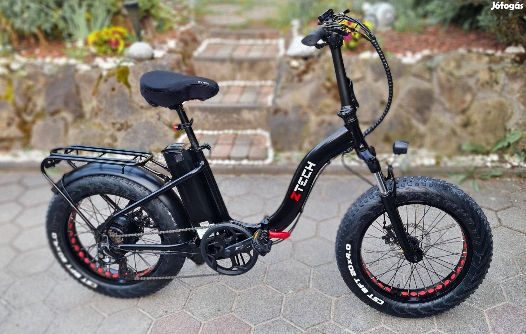 Z-Tech ZT-89 fatbike elektromos kerékpár dupla akksi 100km hatótáv !