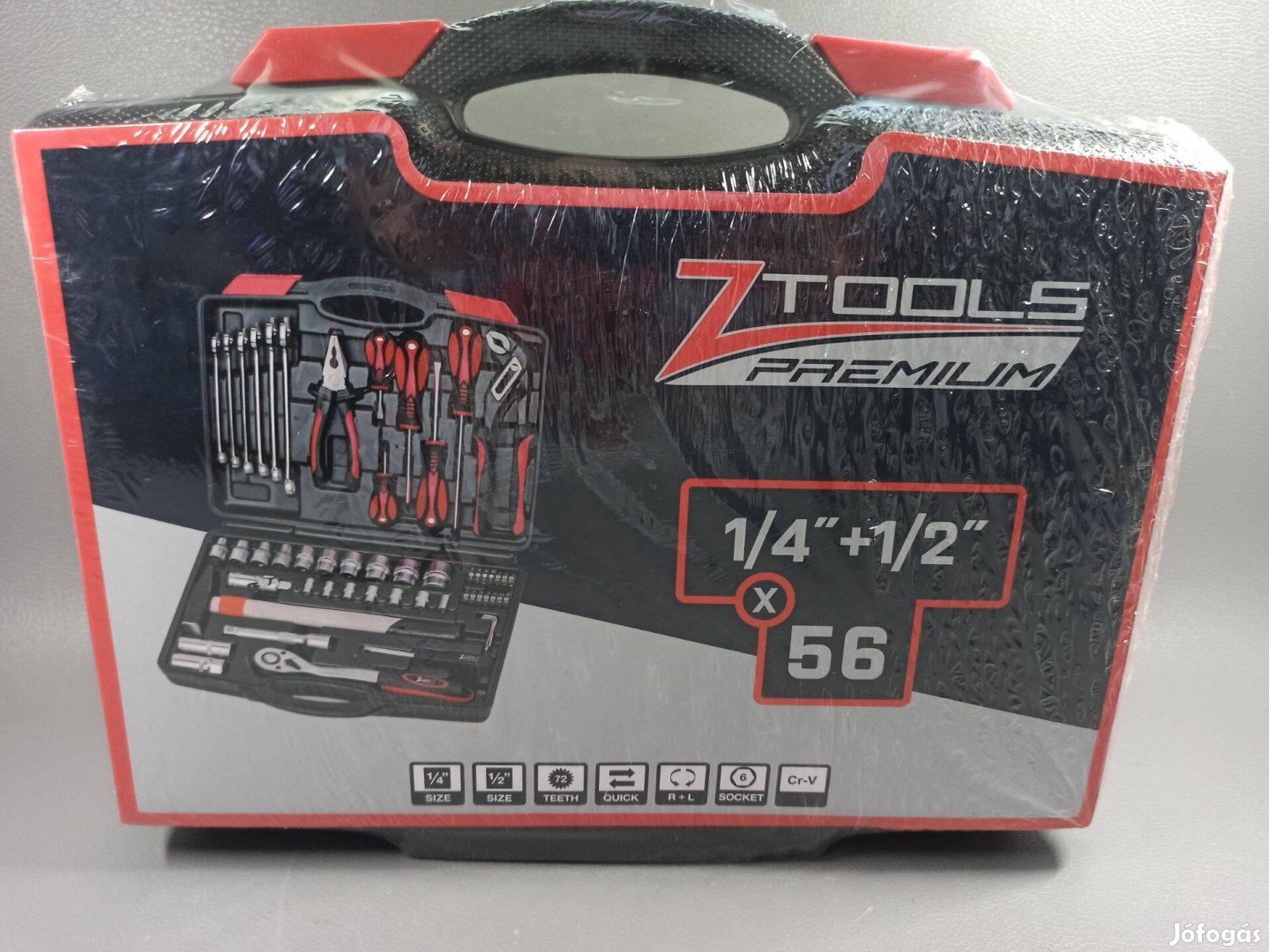 Z-Tools 1/4"+1/2" Szerszám Készlet 56 Részes (Új)