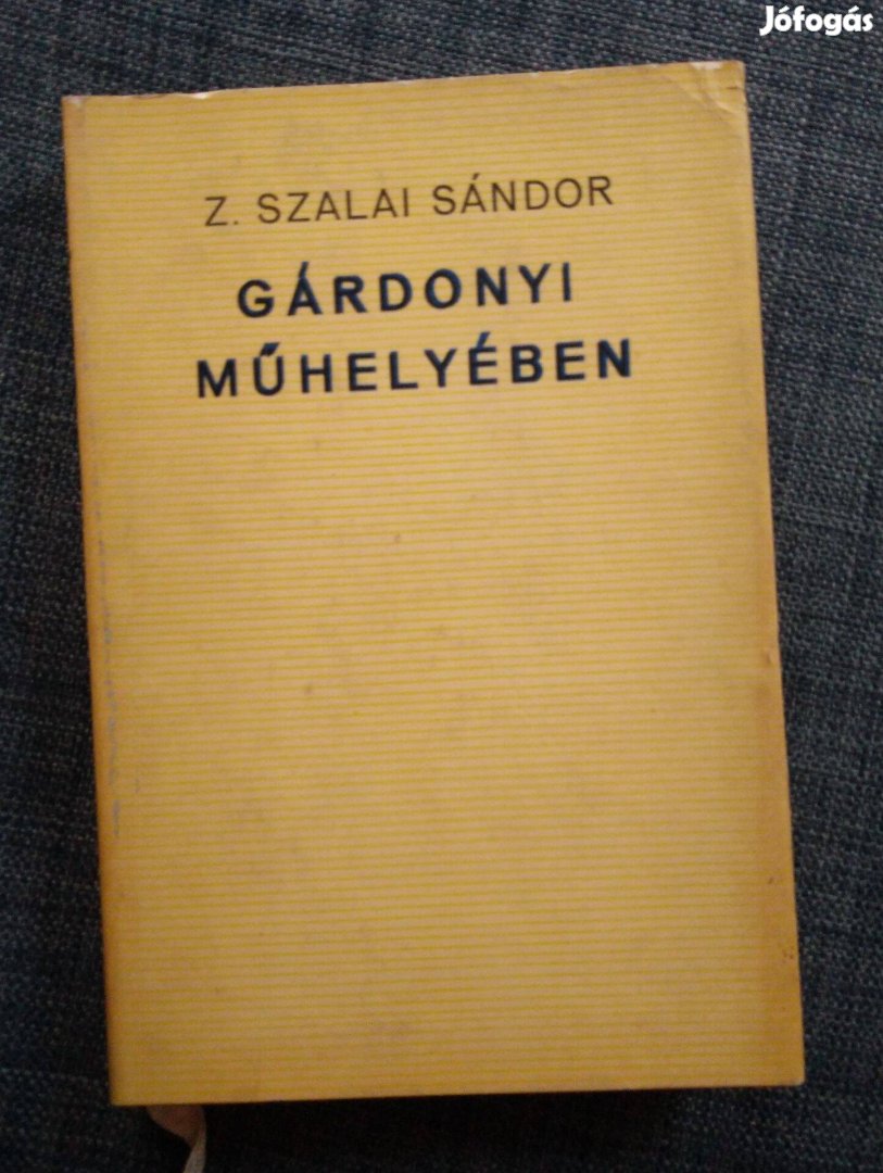 Z. Szalai Sándor - Gárdonyi műhelyében