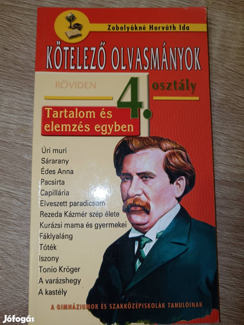 Zabolyákné Horváth Ida Kötelező olvasmányok röviden 4.