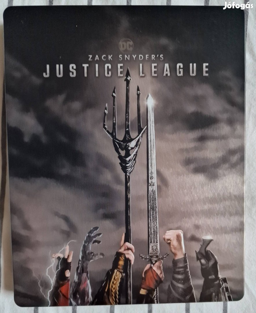 Zack Snyder: Az Igazság Ligája 4K UHD steelbook blu-ray 