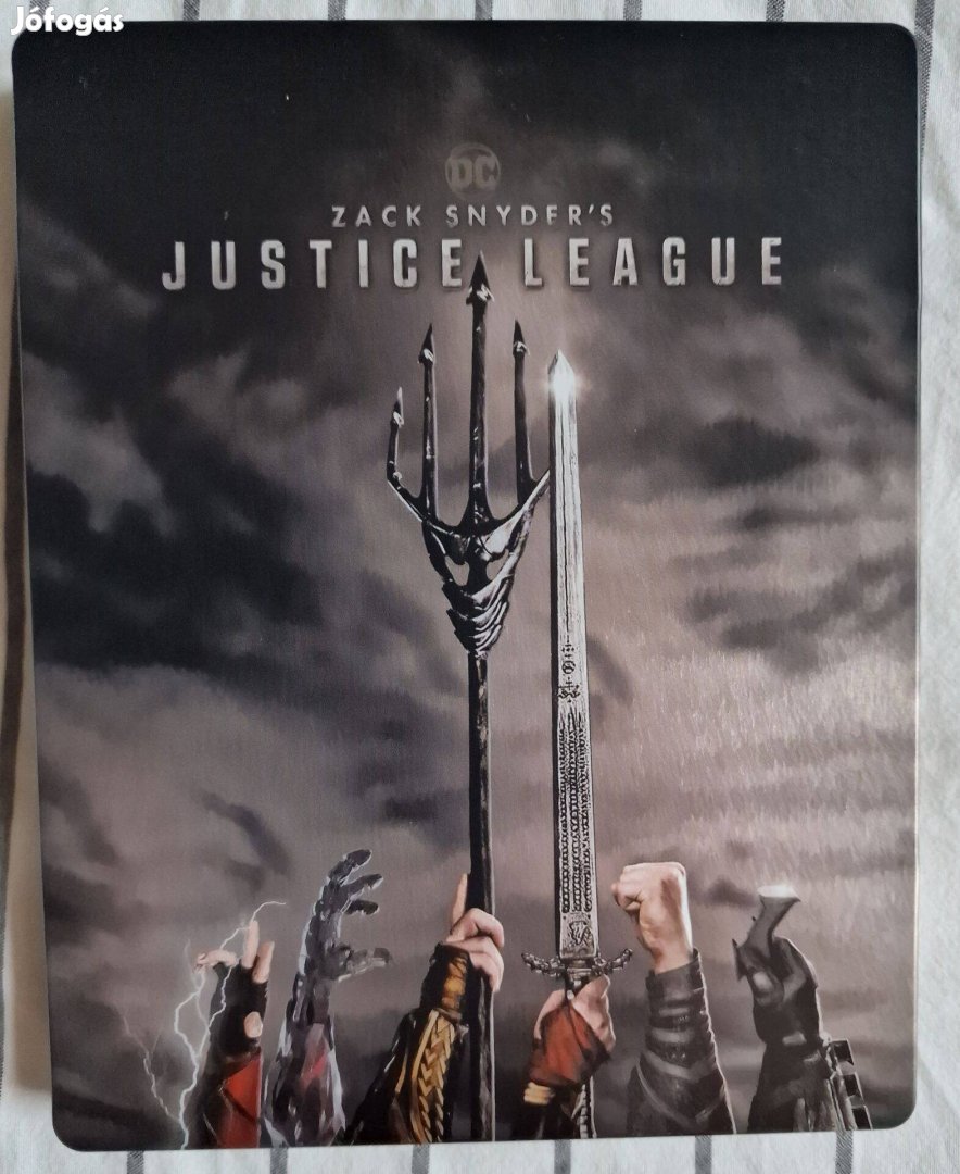 Zack Snyder: Az Igazság Ligája (4K UHD) steelbook blu-ray