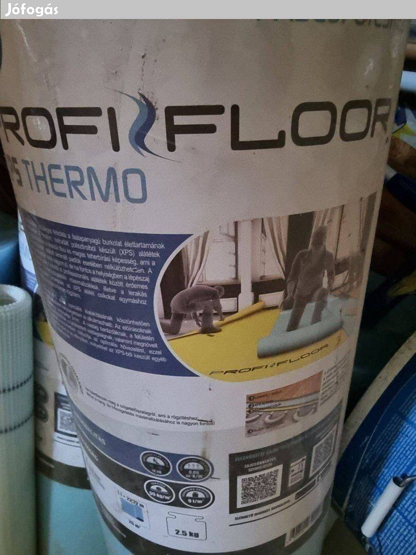 Zajcsökkentő alátét laminált padlóhoz XPS Thermo 2 mm Profi Floor, (22