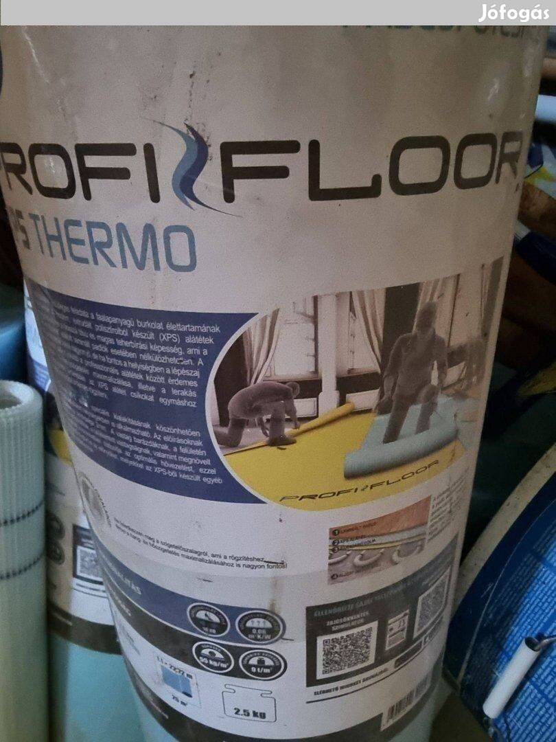Zajcsökkentő alátét laminált padlóhoz XPS Thermo 2 mm Profi Floor, (22