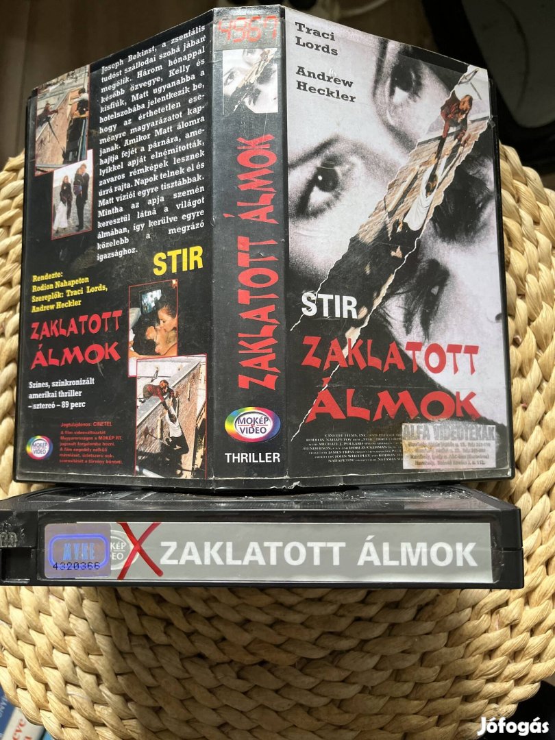 Zaklatott álmok vhs