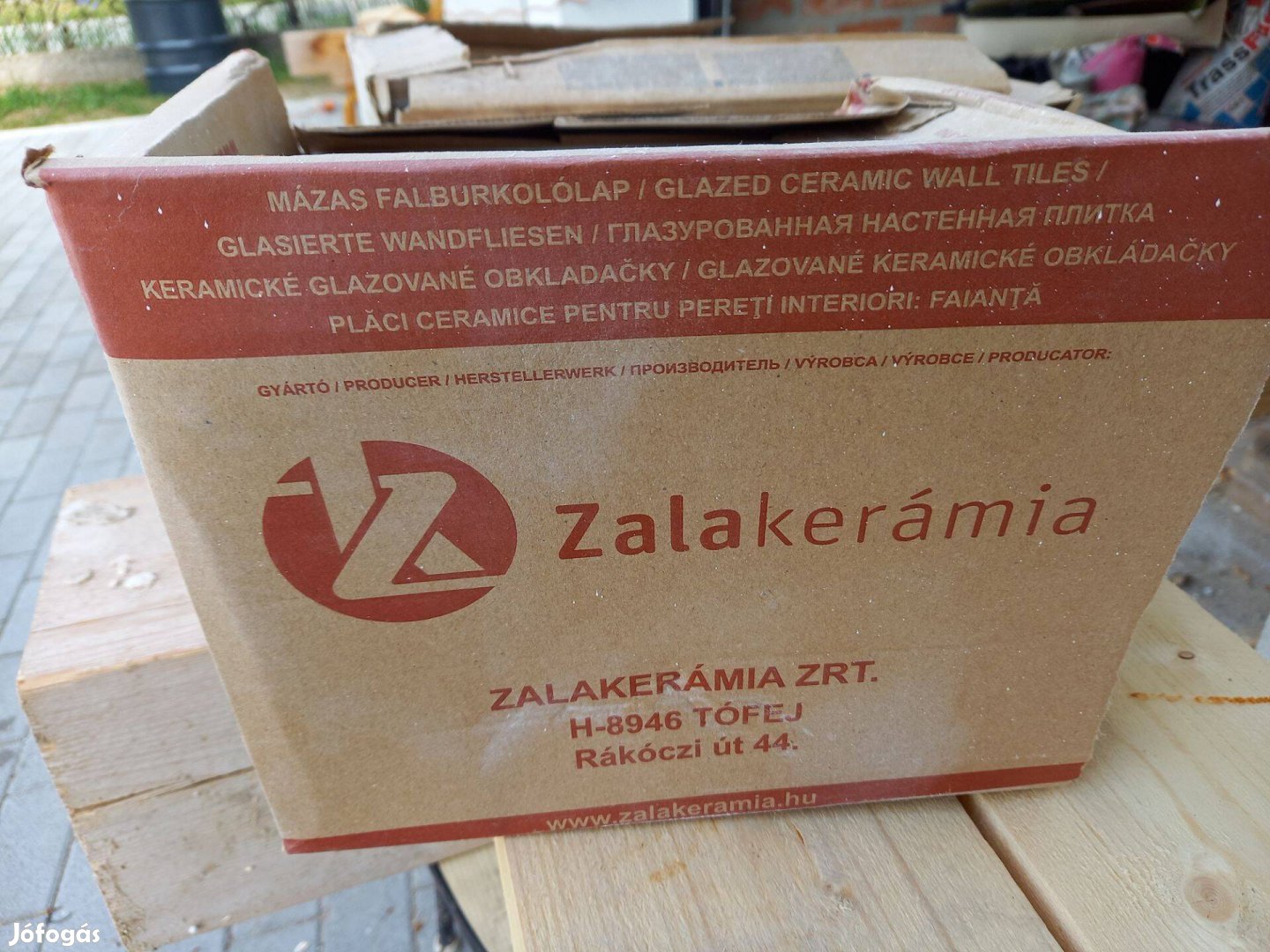Zalakerámia Carneval-Architect matt fehér falburkoló Zbr 302