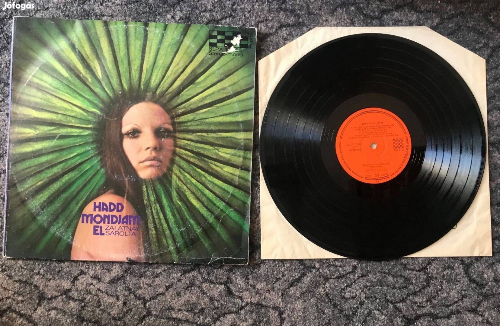 Zalatnay Sarolta Hadd mondjam el LP, 1973 Posta megoldható