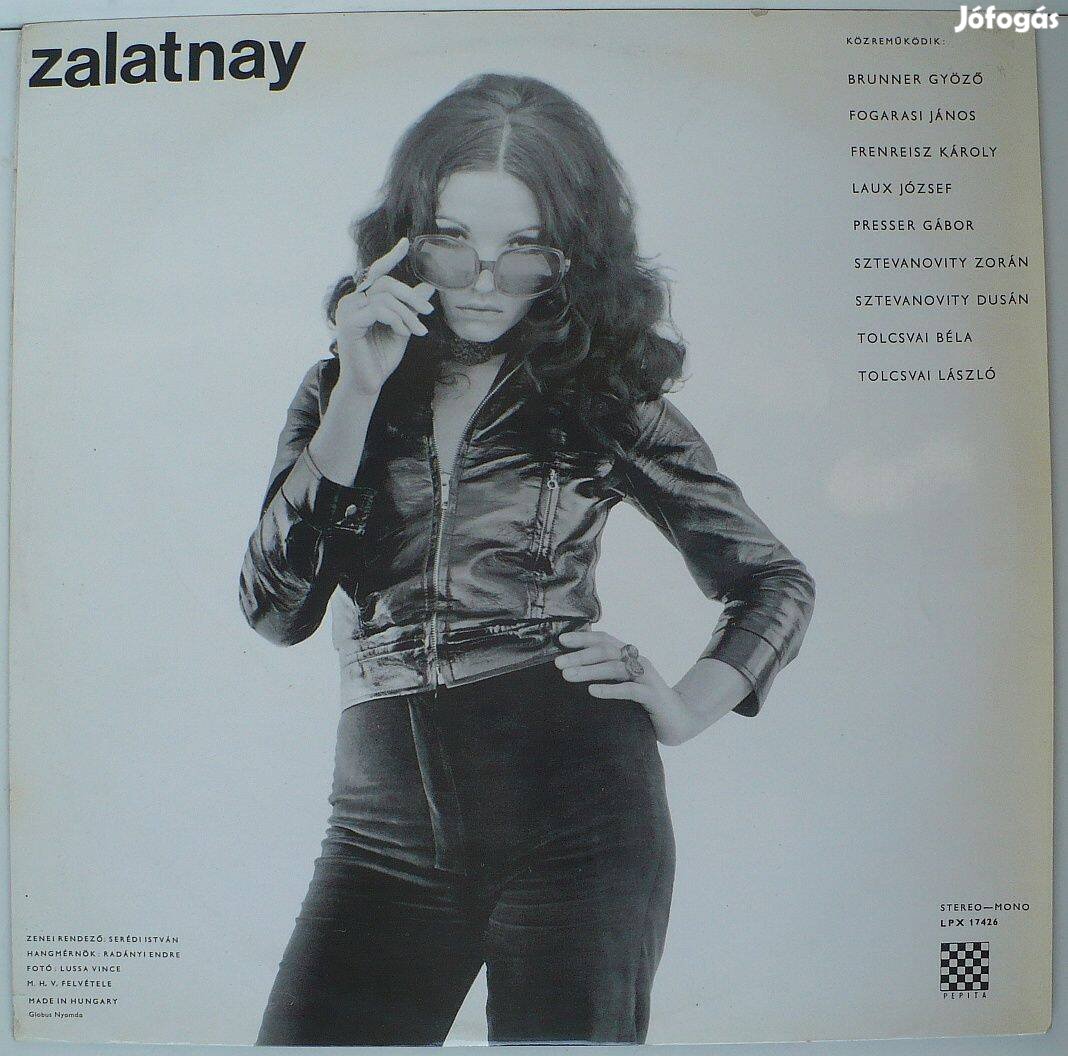 Zalatnay Sarolta: 2 (megkímélt állapotú hanglemez)