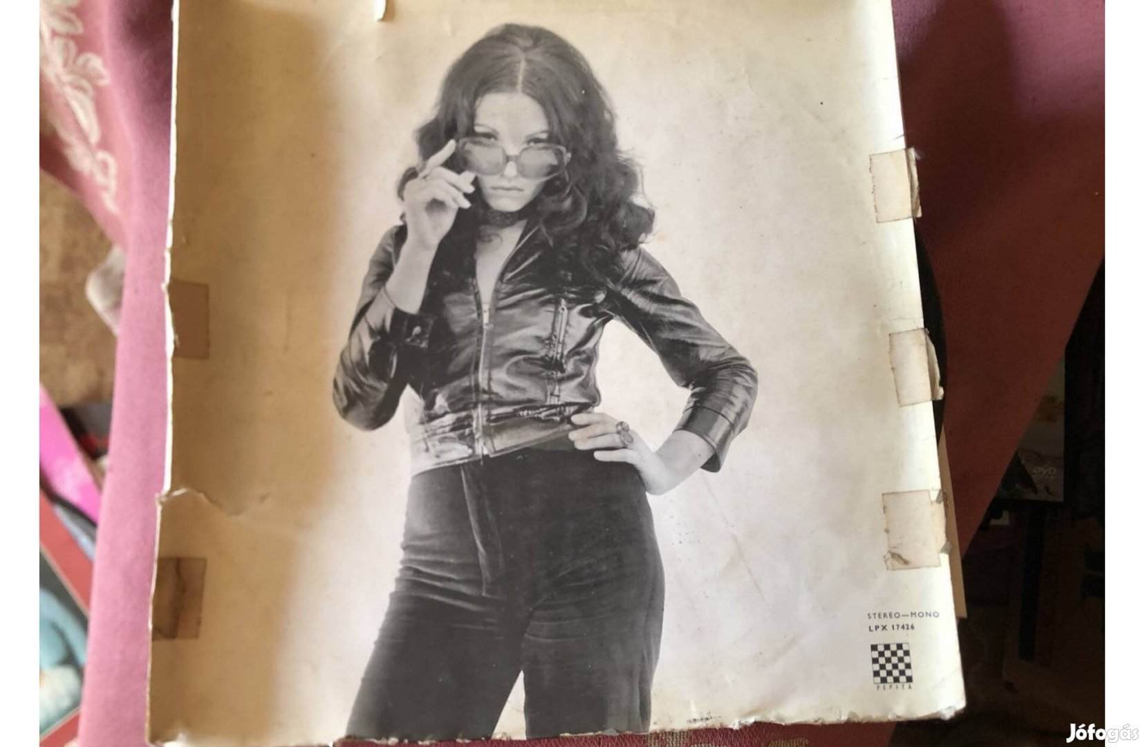 Zalatnay Sarolta bakelit lemez , LP, tokja sérült 6500 Ft