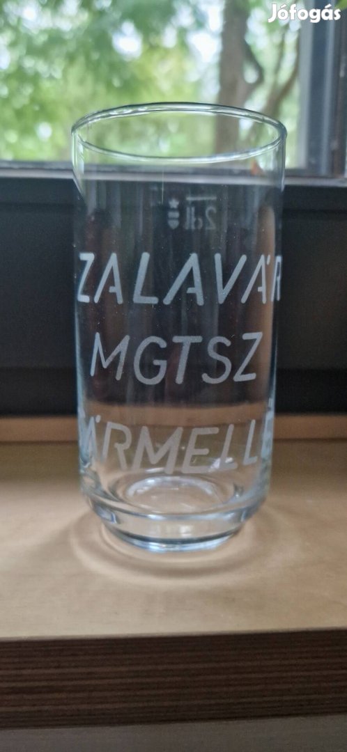 Zalavár Mgtsz.Sármellék pohár 2dl