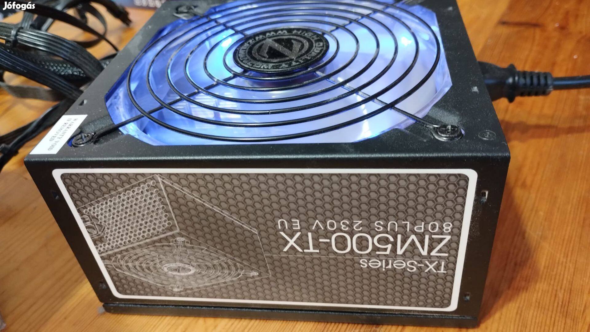 Zalman ZM500-TX 500W 80+ LED tápegység