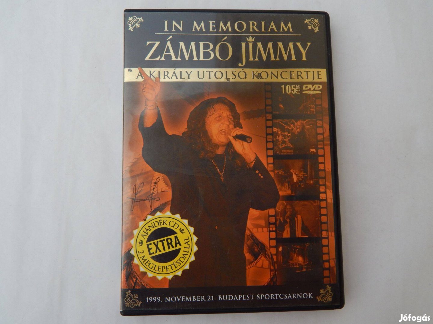 Zámbó Jimmy A király Utolsó Koncertje DVD 2 Lemezes Szett