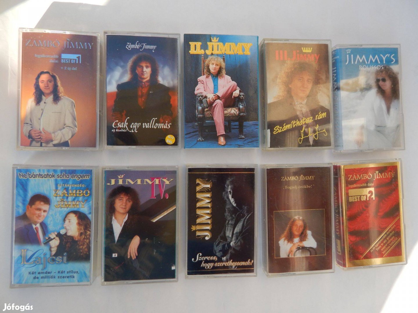Zámbó Jimmy Gyűjteményi Műsoros Kazetták Eredeti