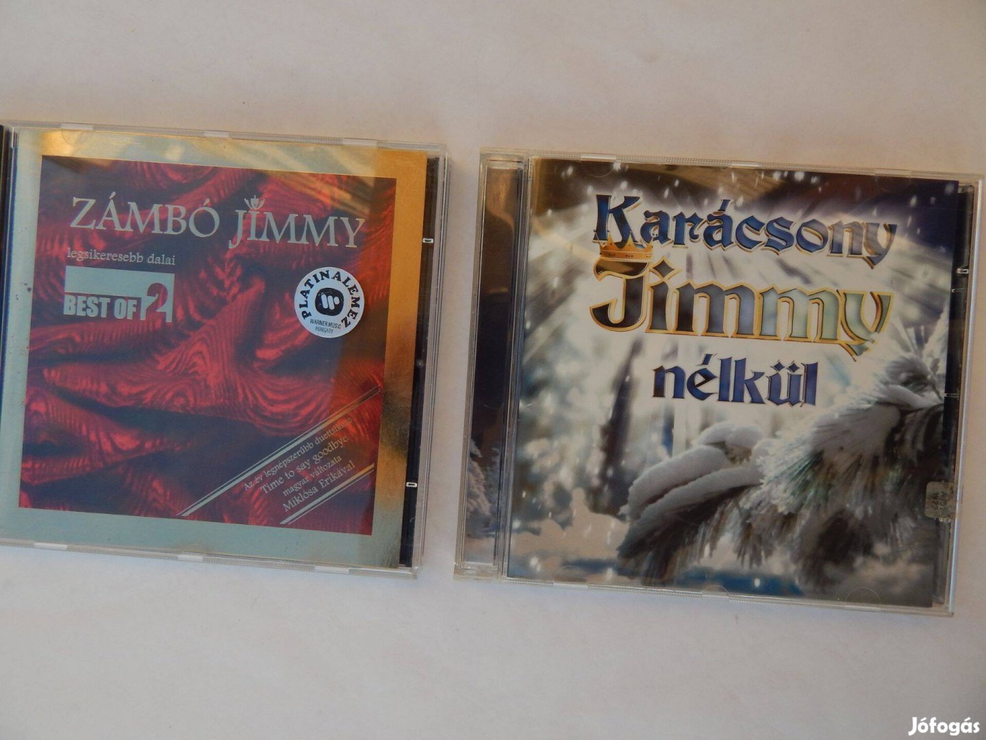 Zámbó Jimmy Műsoros Audió CD Lemezek 2 Darabos Szettben Eredeti