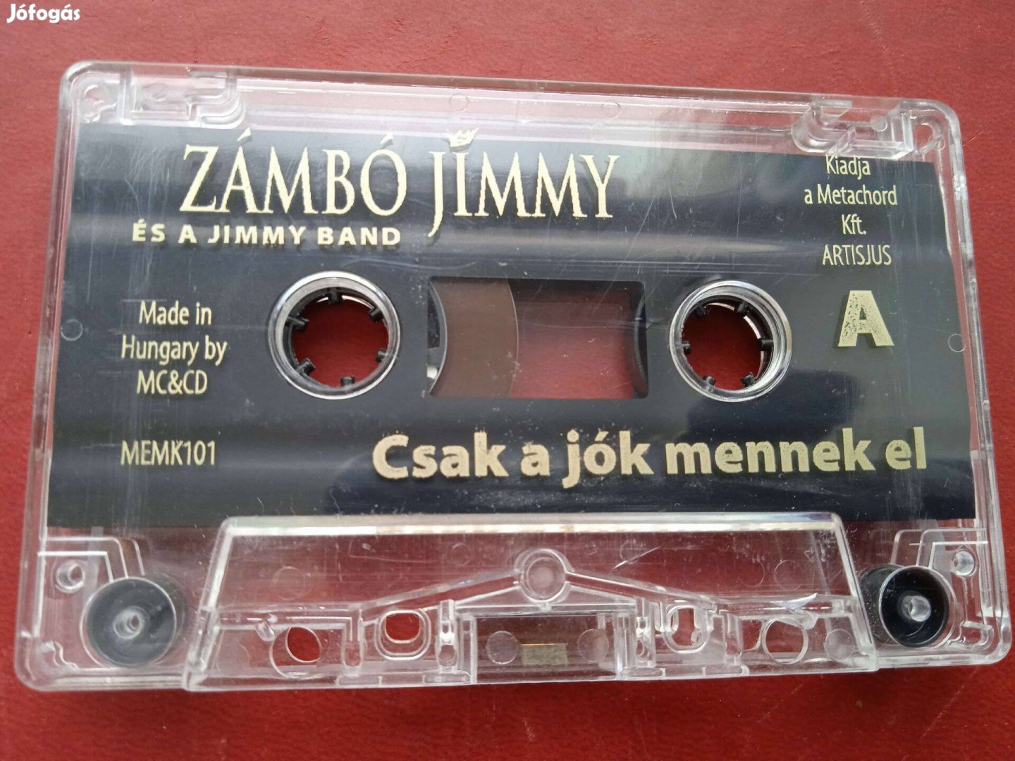 Zámbó Jimmy - Csak a jók mennek el , gyári műsoros kazetta