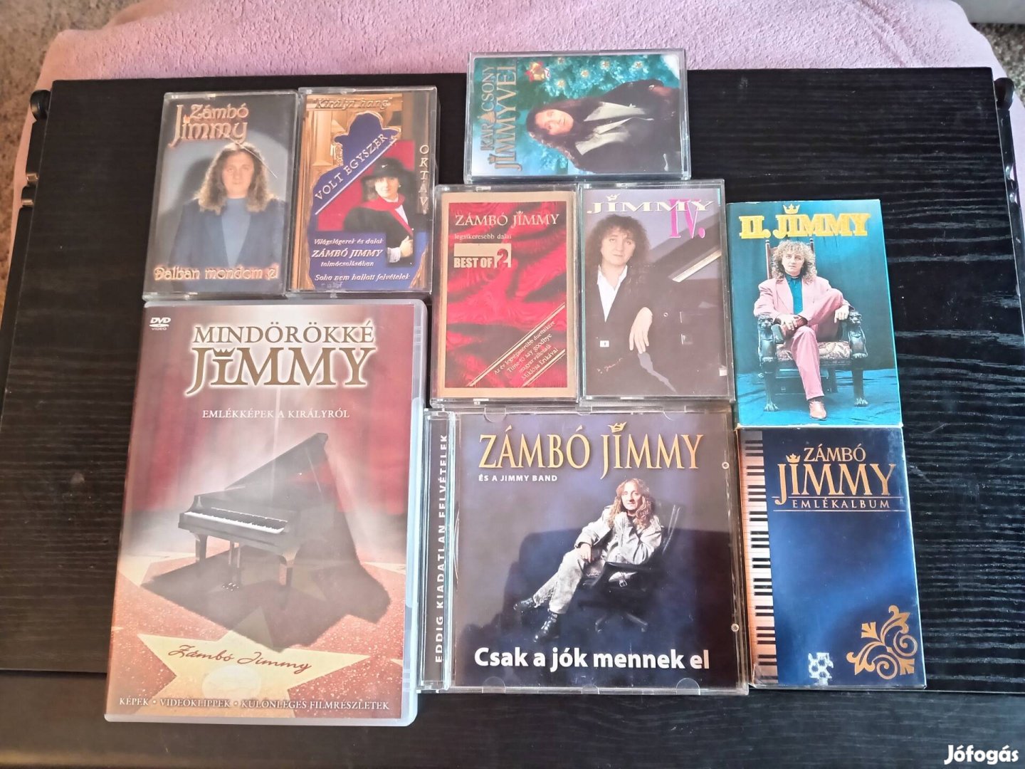 Zámbó Jimmy kazetta dvd cd